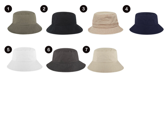 Custom Embroidered Bucket Hats