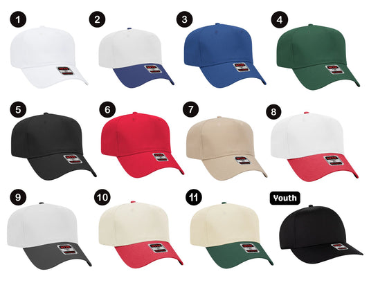 Custom Embroidered Canvas Hat