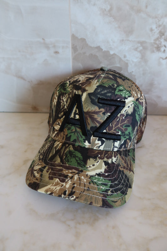 Camo AZ Puff Hat